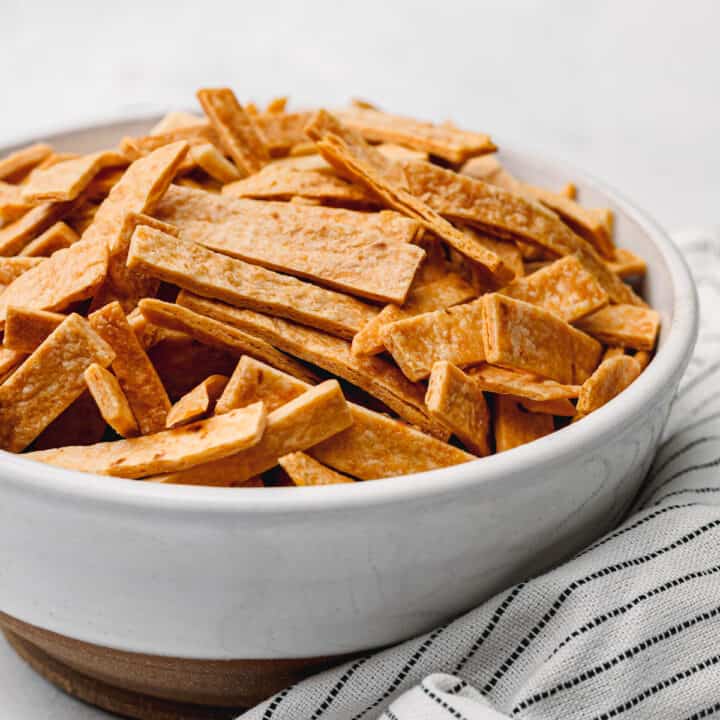 Air Fryer Tortilla Strips Savory Yum