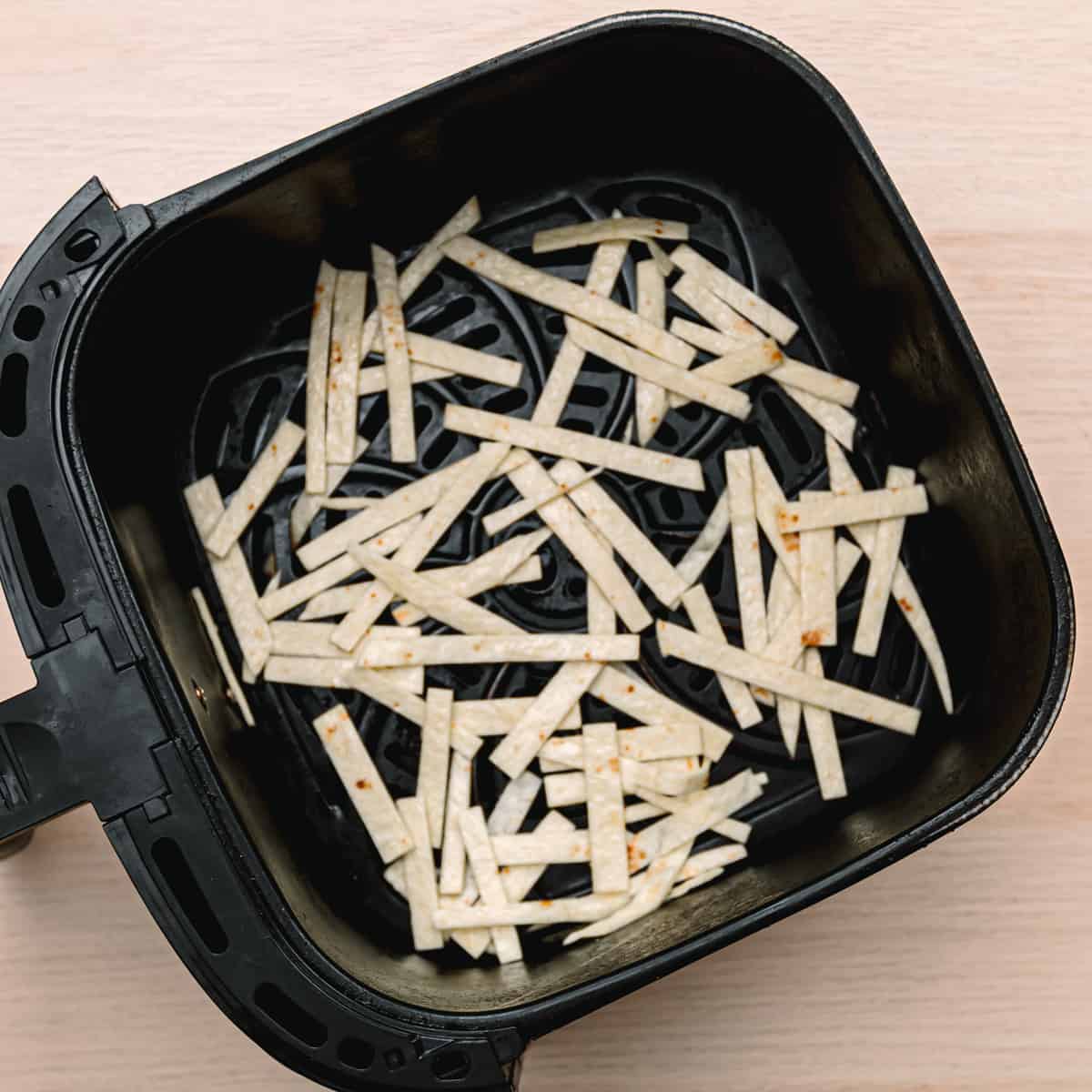 Air Fryer Tortilla Strips Savory Yum