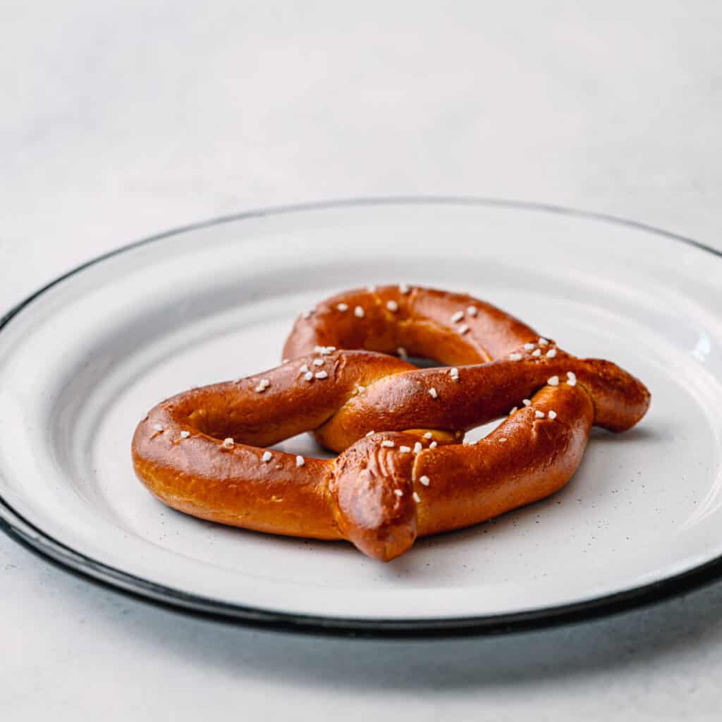 frozen pretzels in an air fryer.